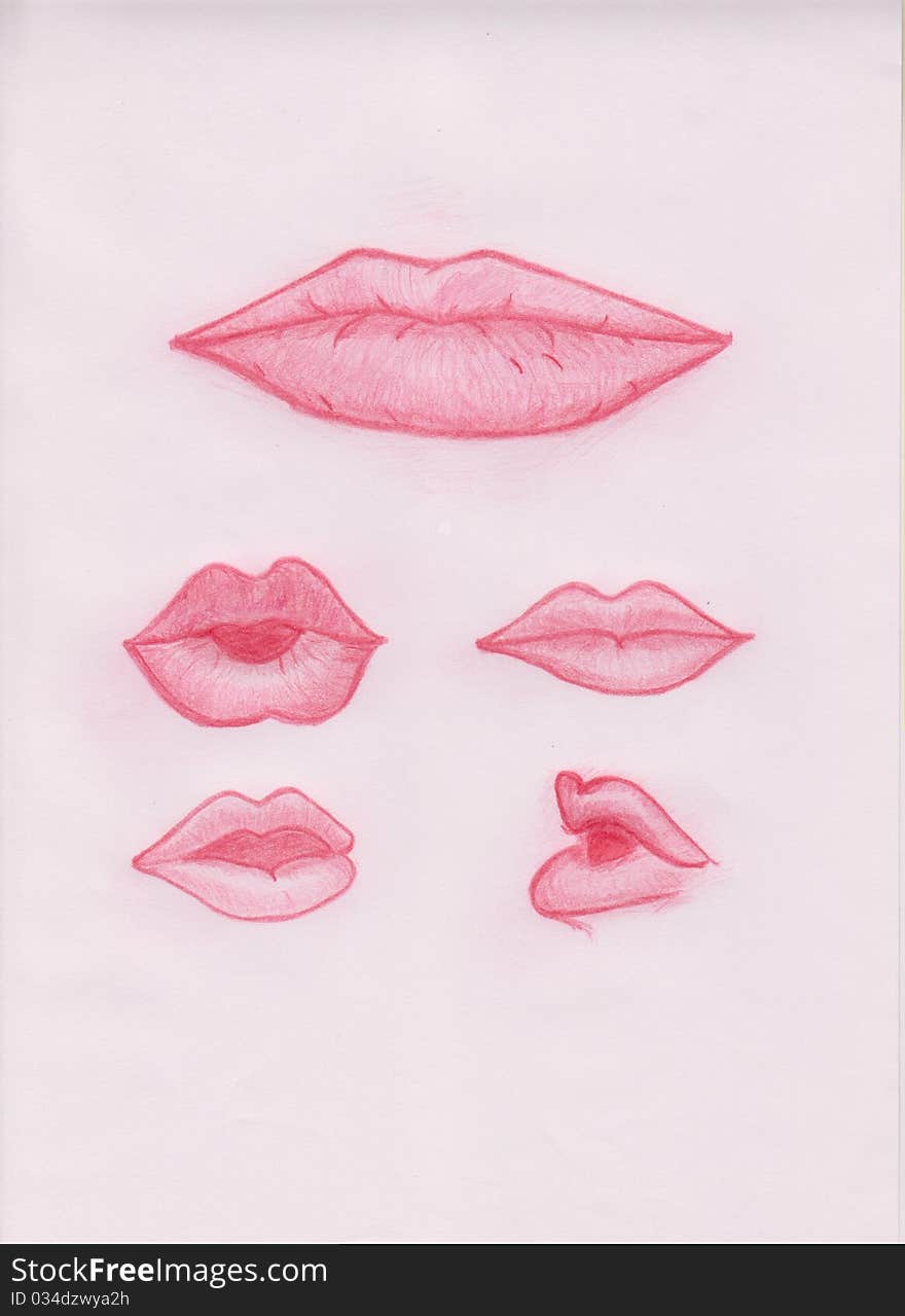 Illustration lips