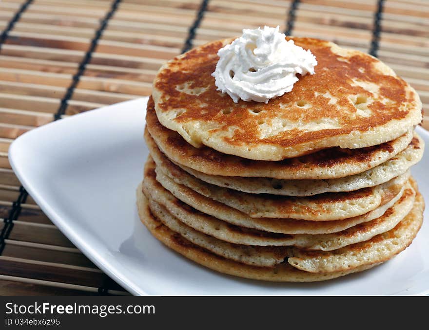 Pancakes for breakfast