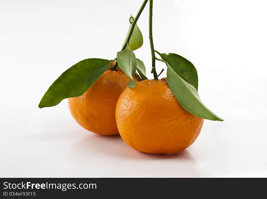 Two oranges