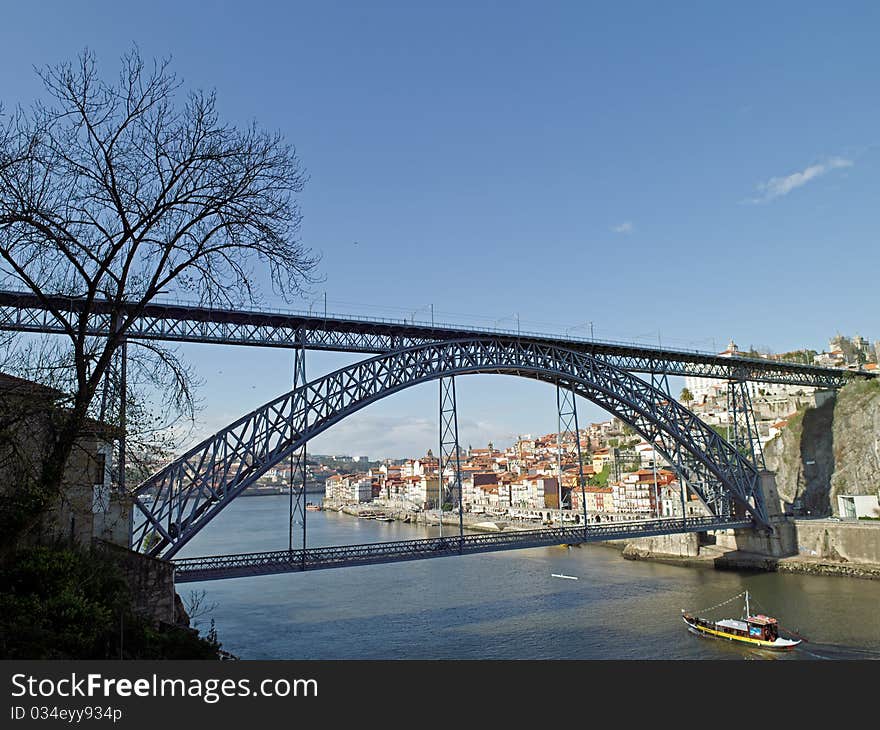 Portugal Porto Dom Luis Bridge