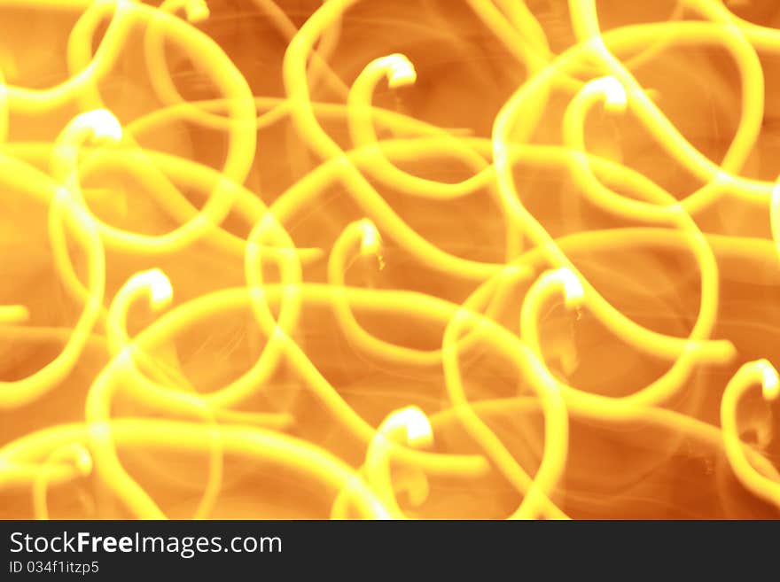 Abstract background of candlelights for Christmas