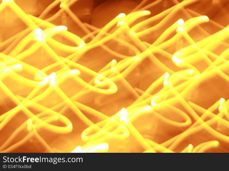 Abstract background of candlelights for Christmas