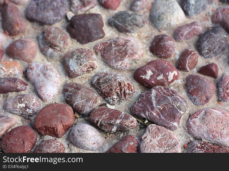 Abstract background with round colored peeble stones. Abstract background with round colored peeble stones