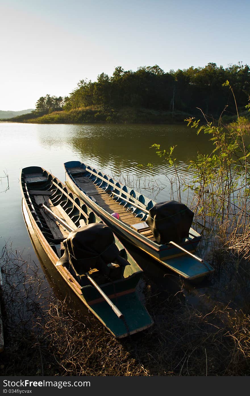 Boats On The Bank