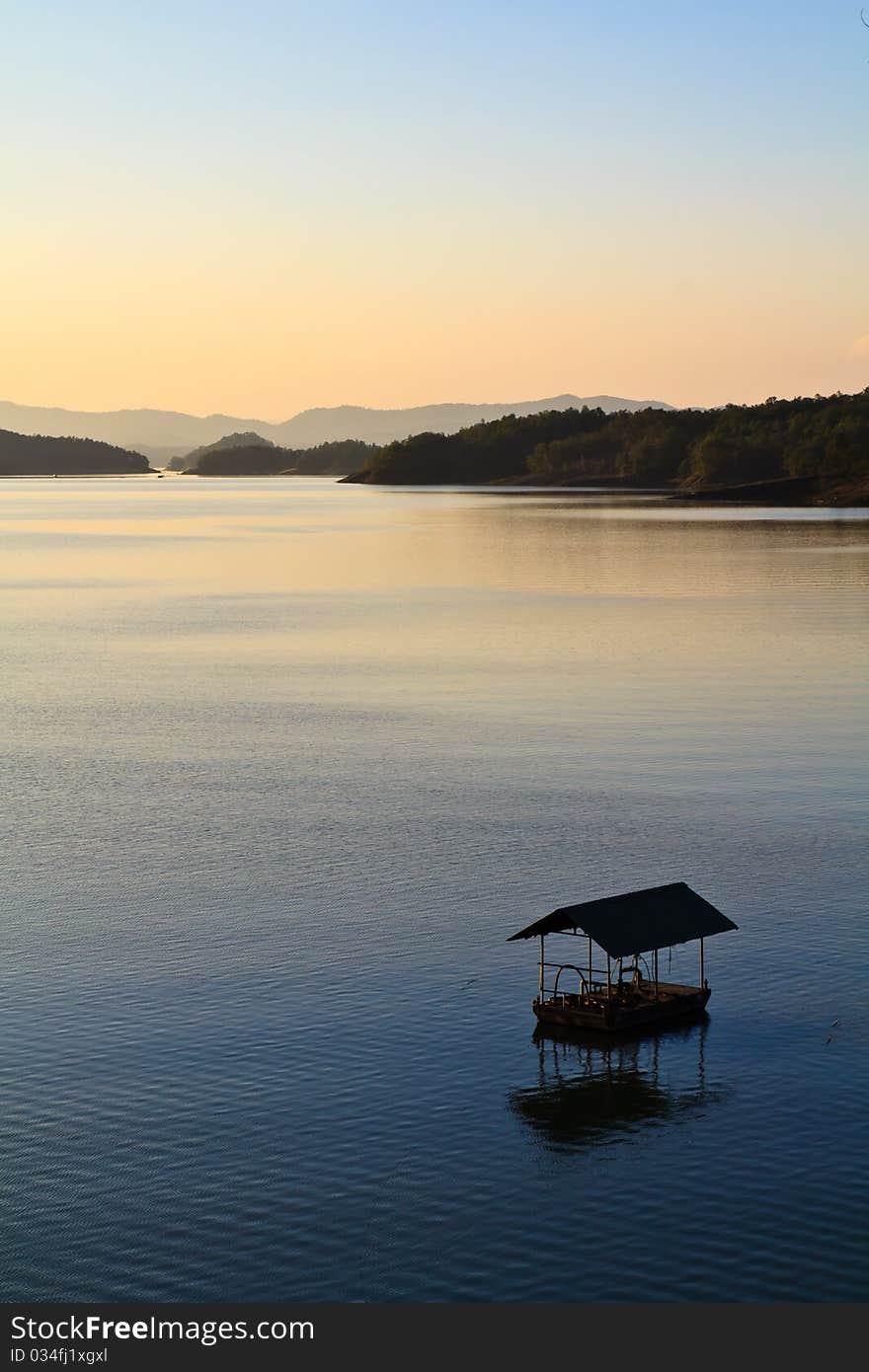 Lake In Twilight