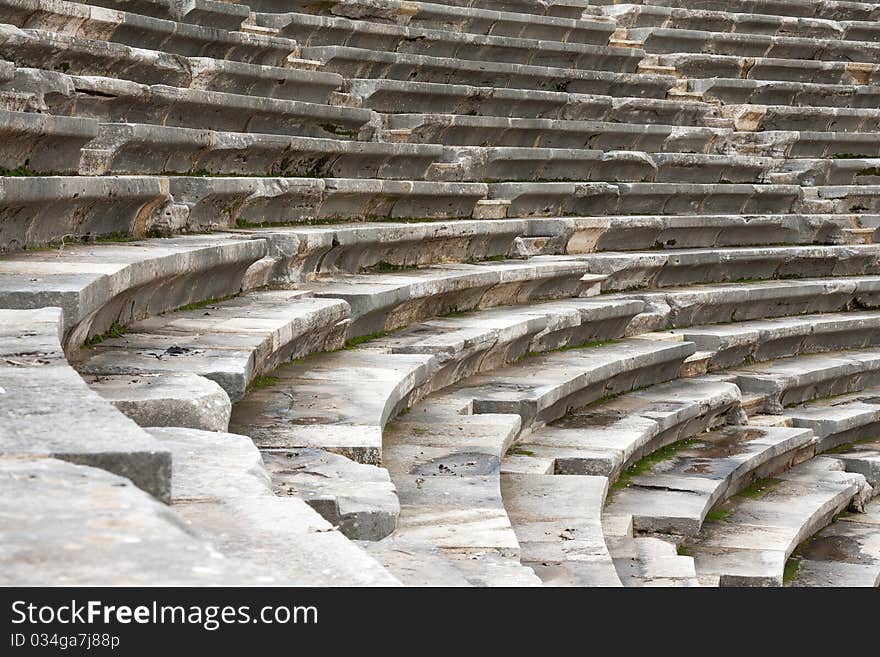 The ancient amphitheater