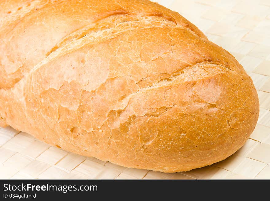 Close up of bread stick. Close up of bread stick