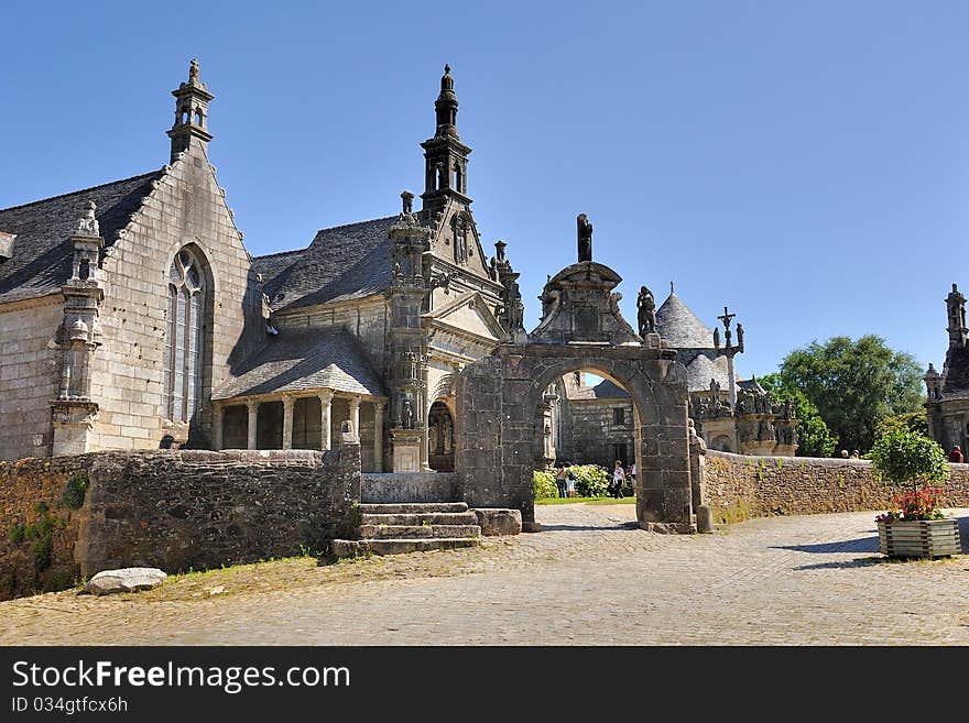 Comprehensive View Of A Breton Calvary