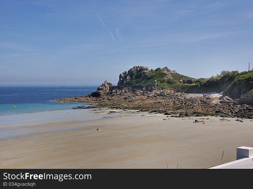 Beach near st.malo