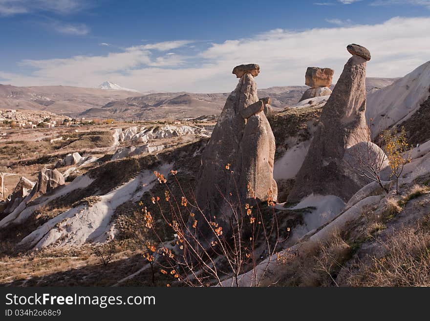 The Rock Castle at Cappadocia