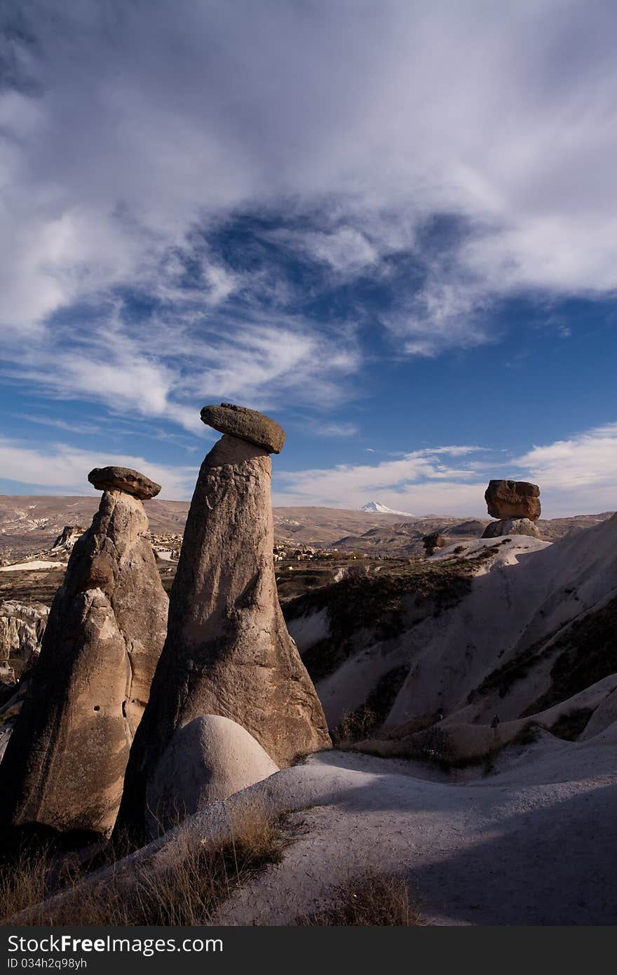 The Rock Castle At Cappadocia