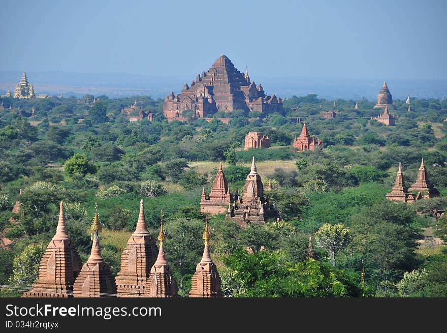 Myanmar: Bagan temples