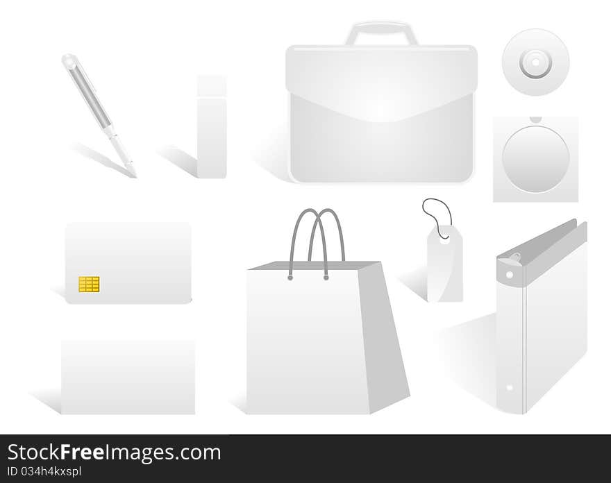 Different kinds of carriers of advertising. A illustration. Different kinds of carriers of advertising. A illustration