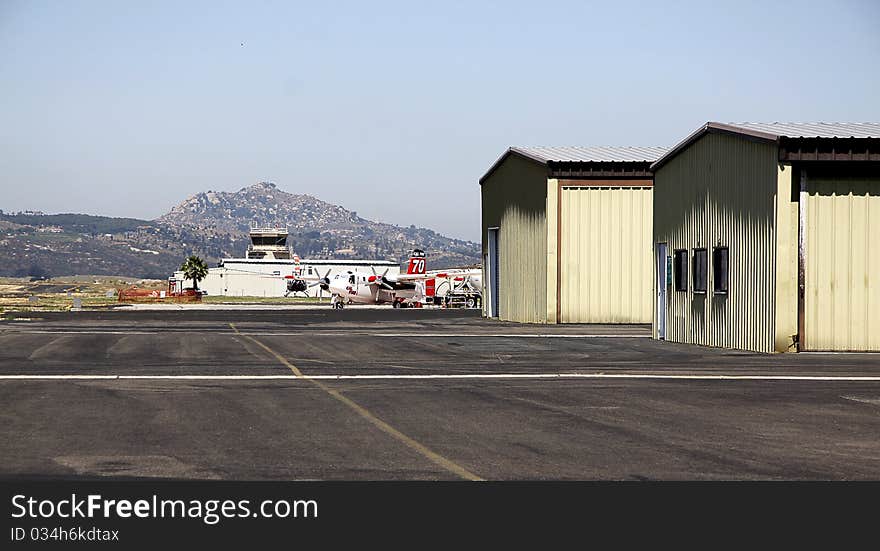 Small Airport nearby San Diego