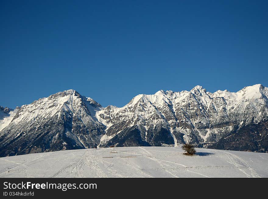 Summit tyrolean alps