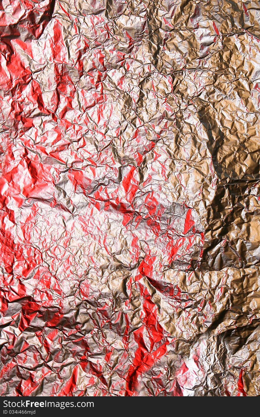 Abstract foil background