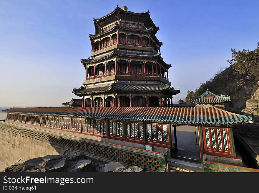 The Summer Palace is  the most famous  emperor garden in china. The Summer Palace is  the most famous  emperor garden in china.