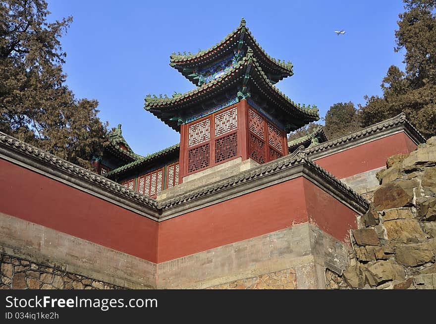 Beijing Summer Palace ,plane,China