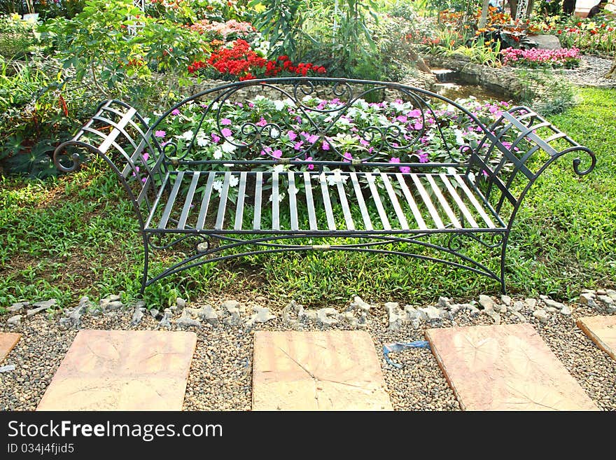 Chair In The Garden