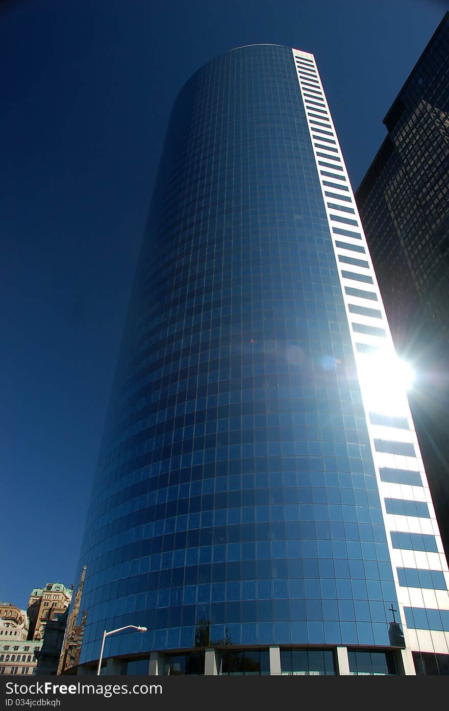 Skyscraper in Manhattan, New York, USA