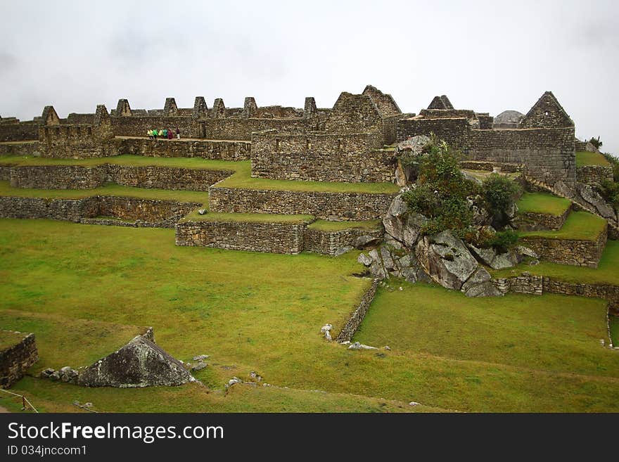 Machu Picchu, The inca abandoned city in Peru. Machu Picchu, The inca abandoned city in Peru