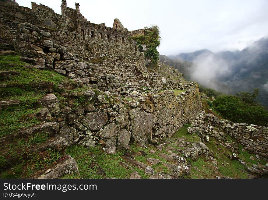 Machu Picchu, The inca ruin of Peru