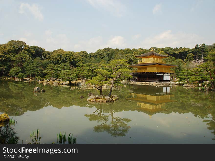 Kinkaku-ji or the Golden Pavillion