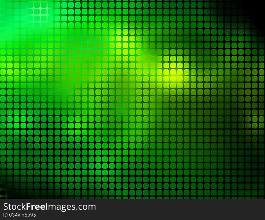 Greenlue mosaic background. EPS 8 file included