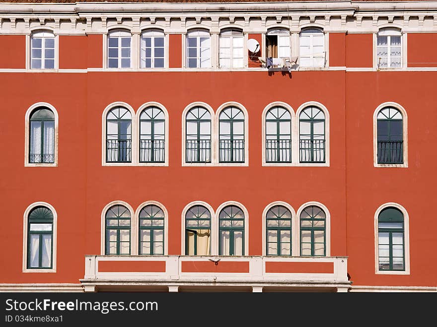 Beautiful facade in Split Croatia