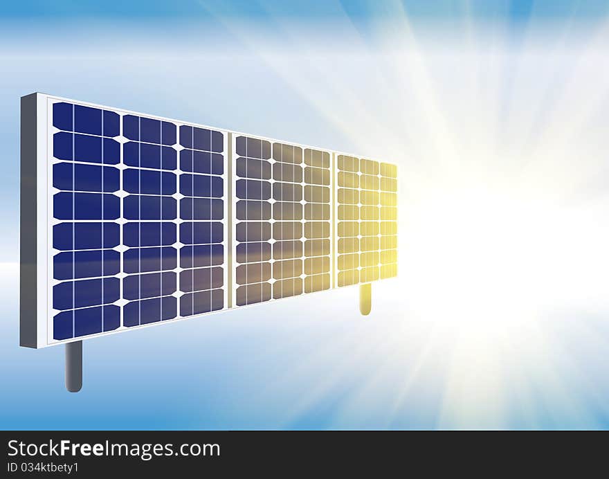 Solar energy panels