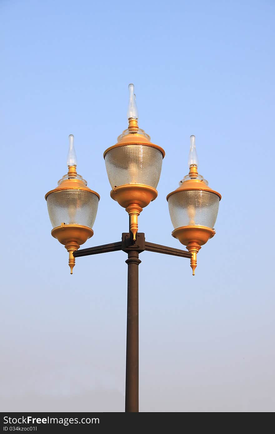 Three classic lamp