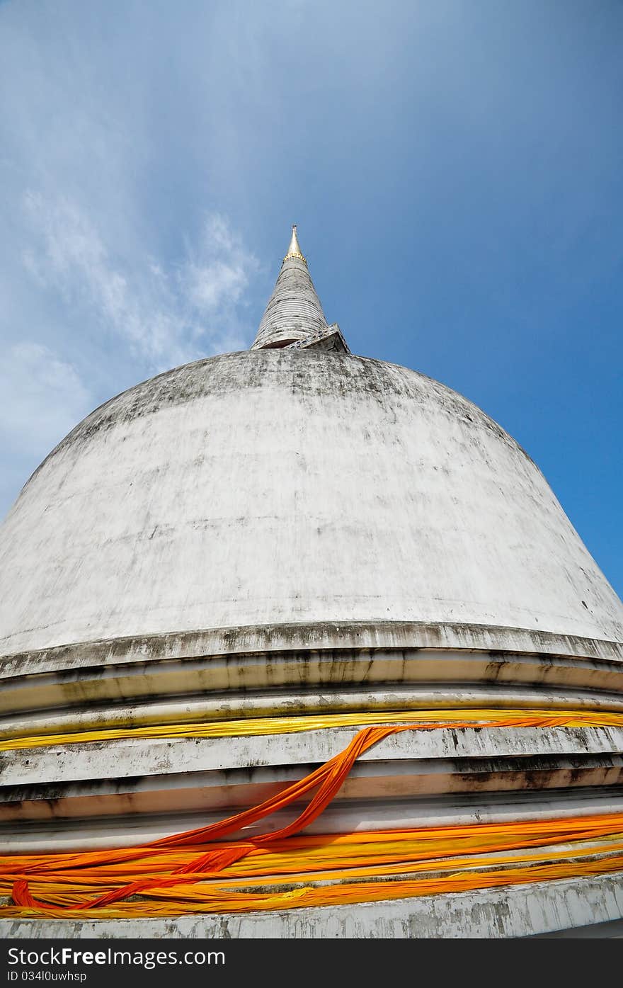 Pagoda at wat MahaThat Temple, thailand