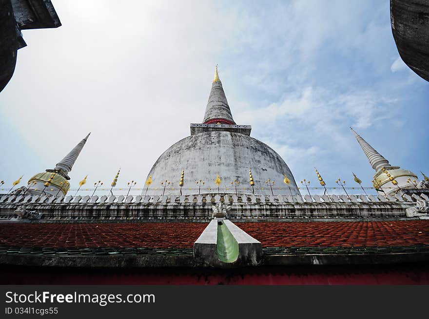 Pagoda At Wat MahaThat Temple