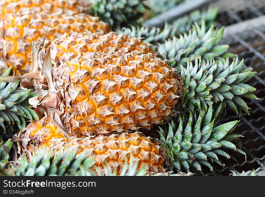 Pineapple On The Market