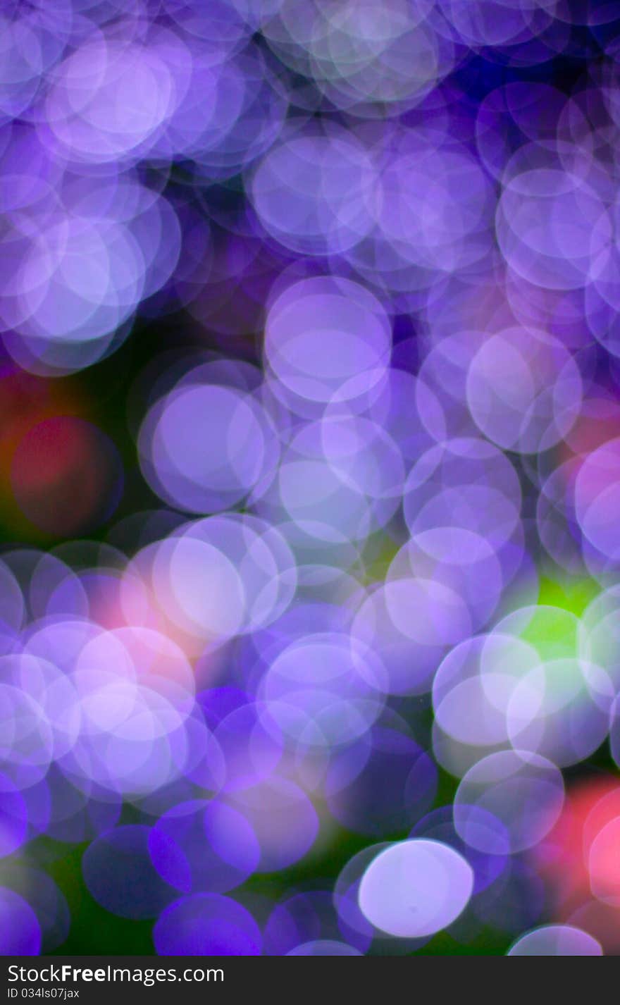 Colorful background taken from christmas lights