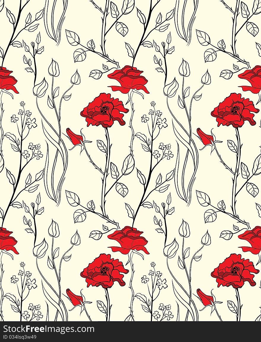 Floral Wallpaper