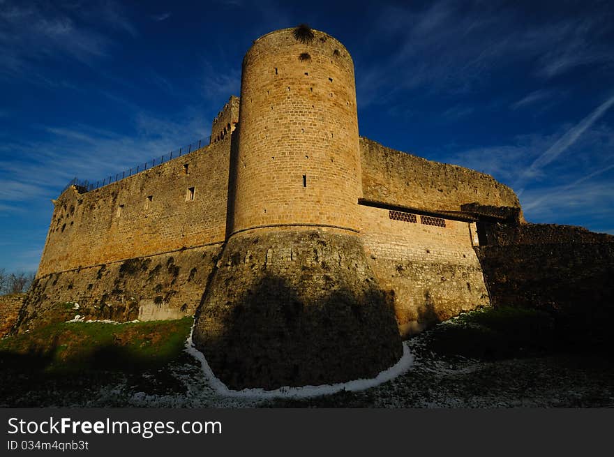 This medieval castle was an important military outpost of the republic of Florence during the wars with Siena. This medieval castle was an important military outpost of the republic of Florence during the wars with Siena