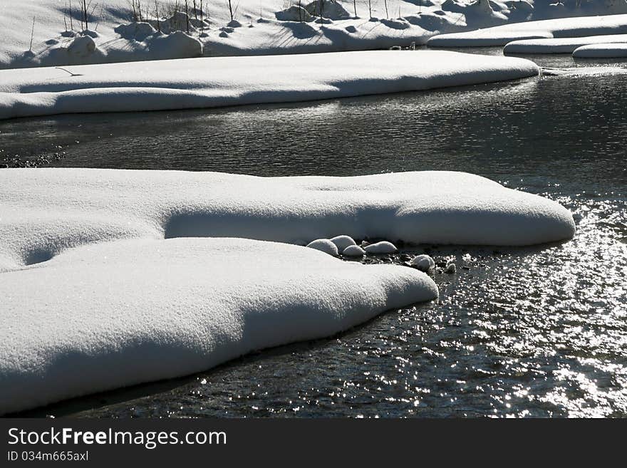 Winter river