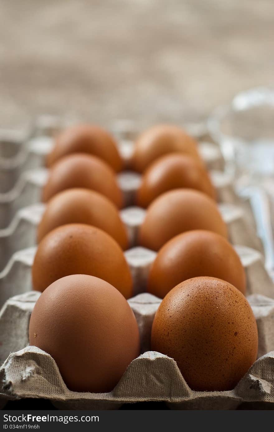 Eggs are high protein foods.