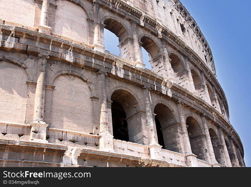 Colosseum in Rome, Italy