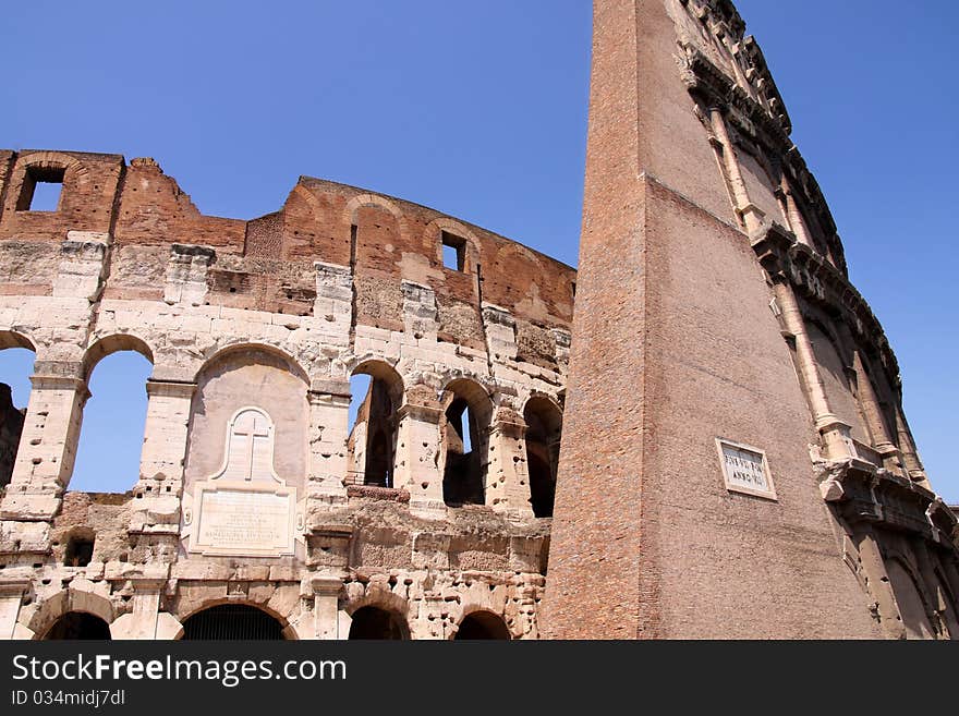 Colosseum in Rome, Italy