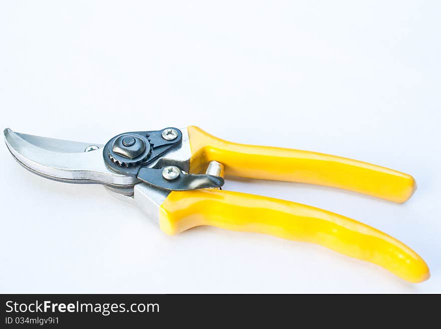 A scissor pruning for the gardener