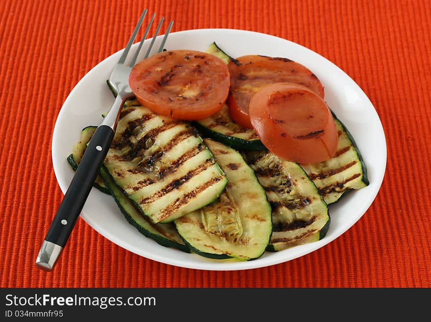 Grilled vegetables