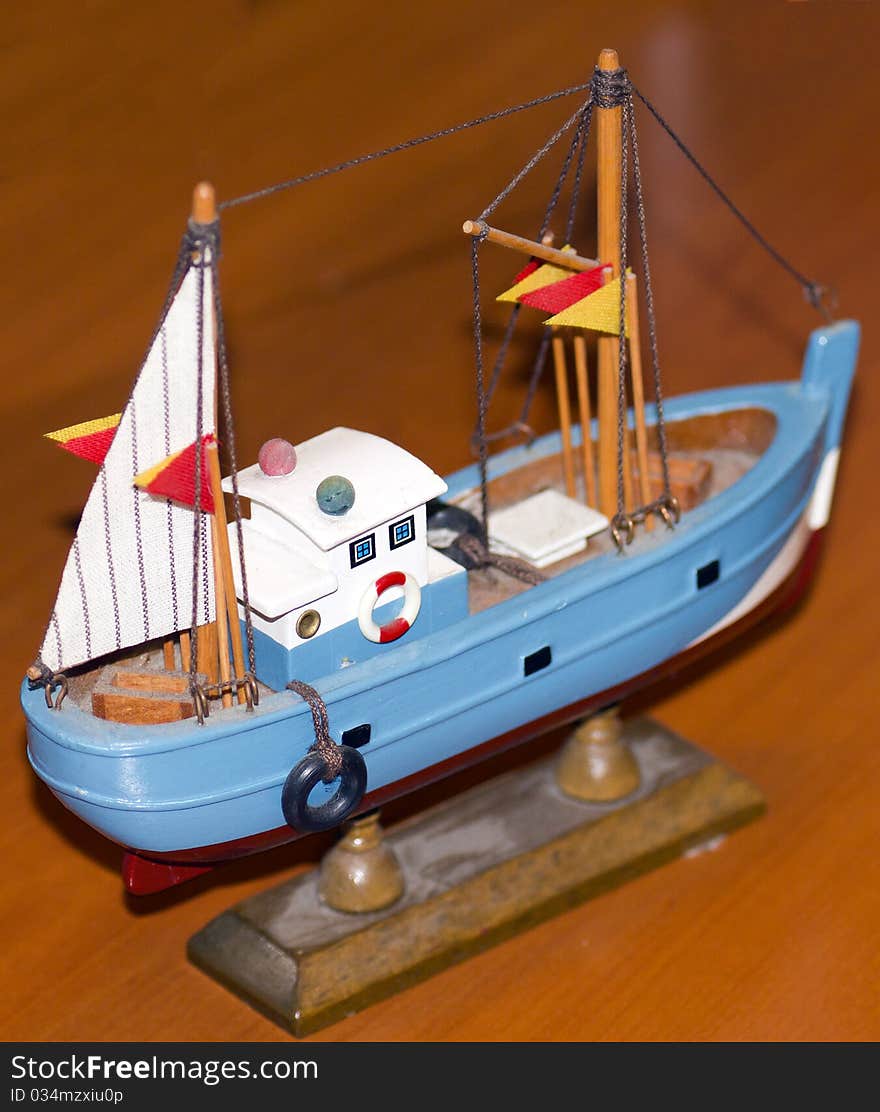 Model Ship Detail