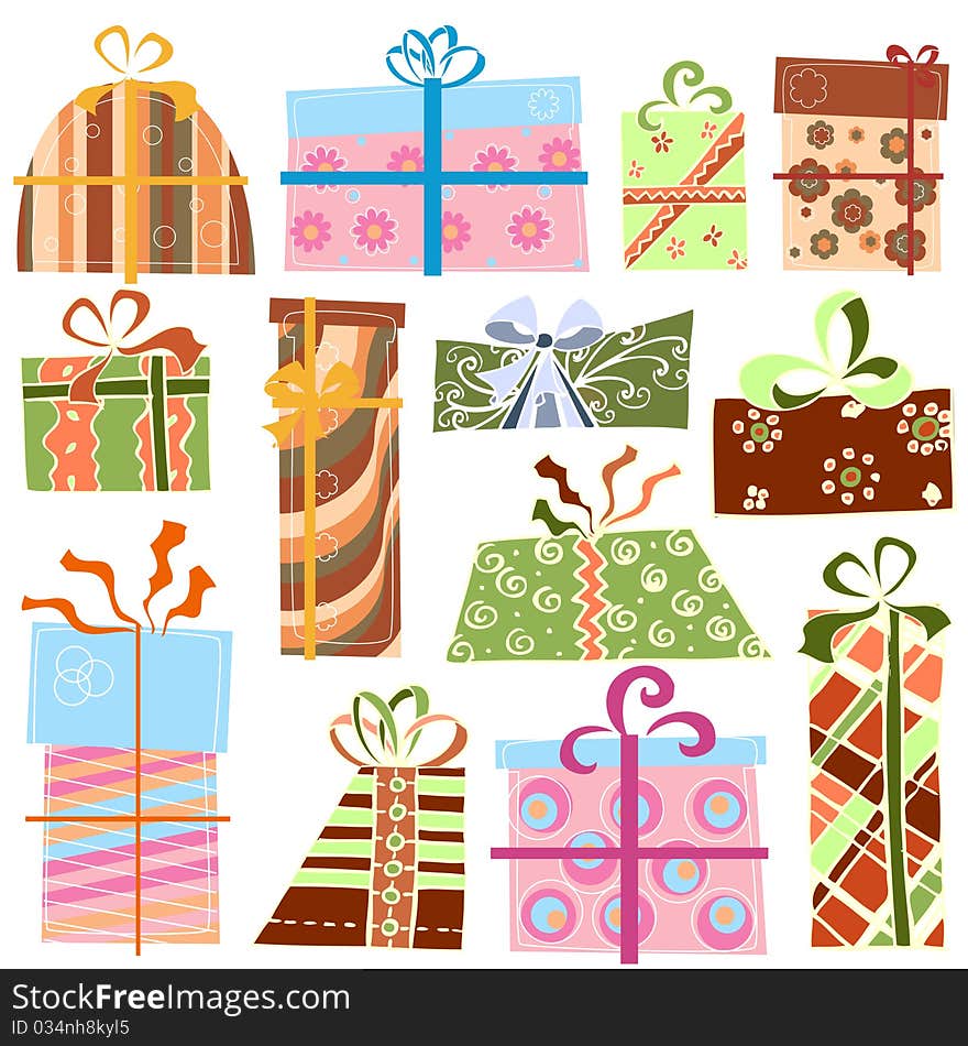 Gift Set Vector