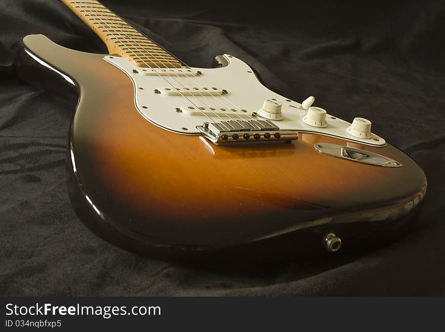 Fender strat used by many rock and blues legends. Fender strat used by many rock and blues legends