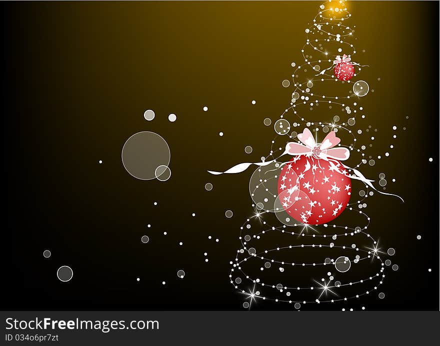 Christmas tree background