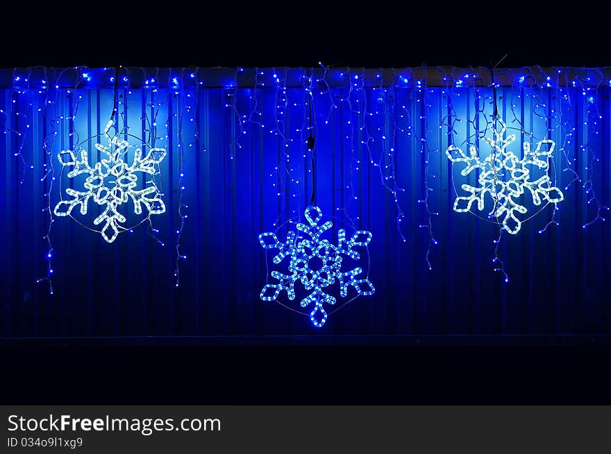 Winter background on a Christmas theme. Winter background on a Christmas theme