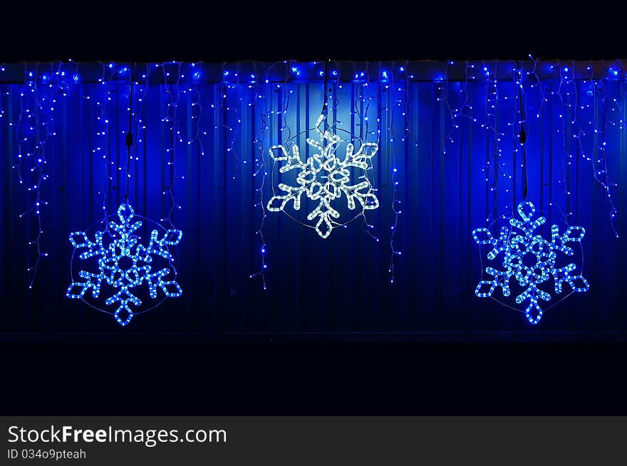 Winter background on a Christmas theme. Winter background on a Christmas theme