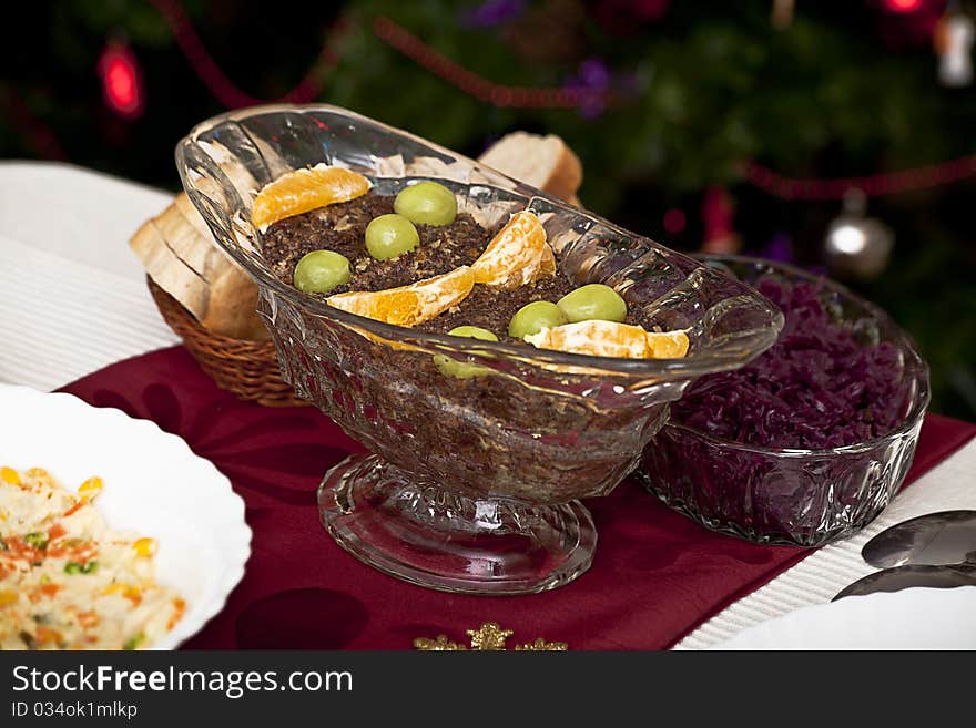 Kutia - traditional polish dish made from poppy seed. Kutia - traditional polish dish made from poppy seed